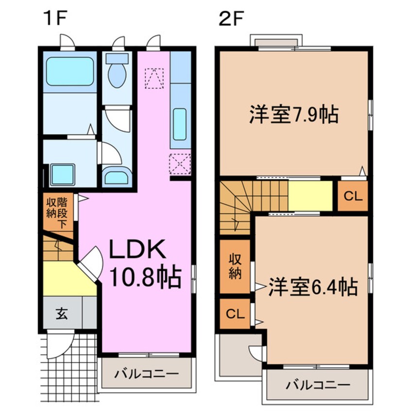 間取図 カルバンラゴ