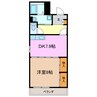 ブランミュールＫＴ 1DKの間取り