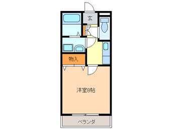 間取図 セレーノ西尾