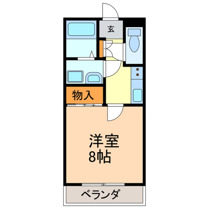 間取図 セレーノ西尾