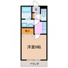 セレーノ西尾 1Kの間取り