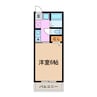 ファミール伊藤Ｂ 1Kの間取り