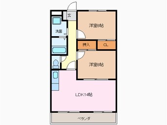 間取図 リヴェール大高