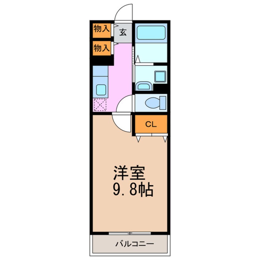 間取図 カネサ・プラシード