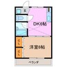 アクセスコートⅡ 1DK+Sの間取り