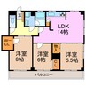 マイアみどり 3LDKの間取り