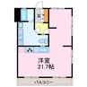 マイアみどり 1Rの間取り