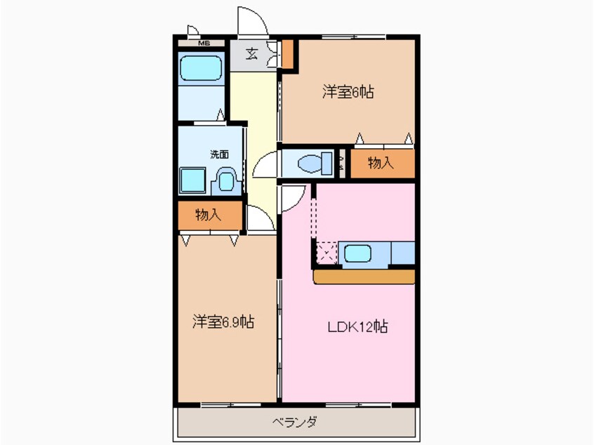 間取図 フォレスタ