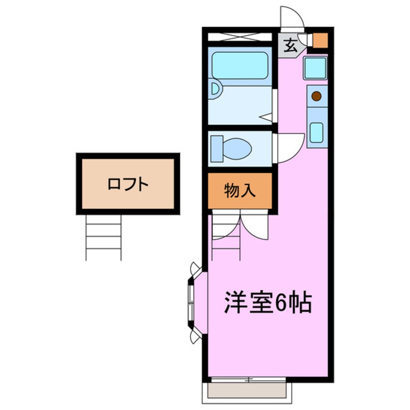 間取図 セントラルリバーⅢ