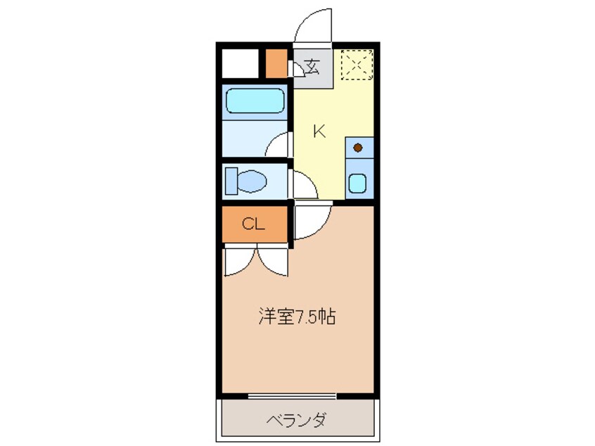 間取図 ウィング大根