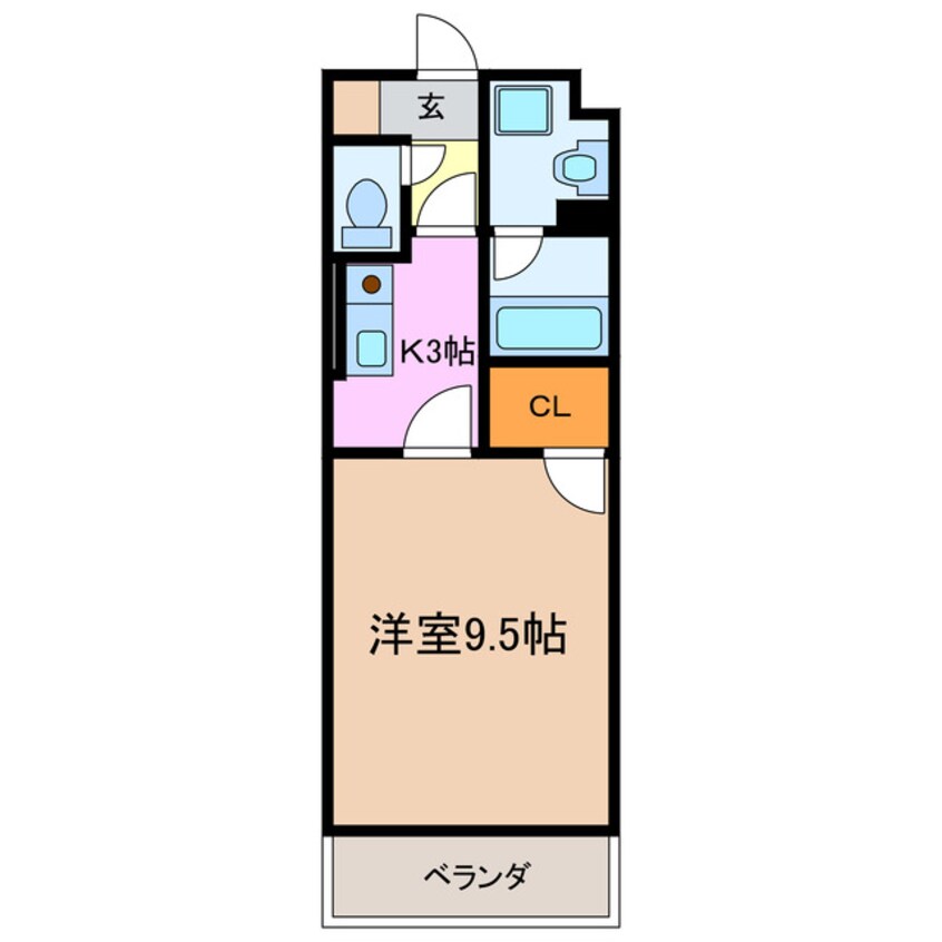 間取図 グリーンヒルズ（篠の風）