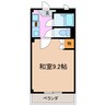 エスペランサ豊明 1Kの間取り