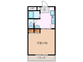 間取図 プロムナードＭＡ