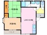 カーサ葵 2LDKの間取り