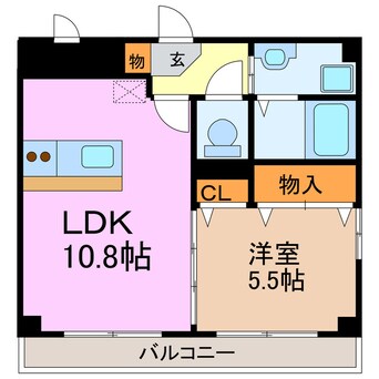 間取図 ラヴィータ野並