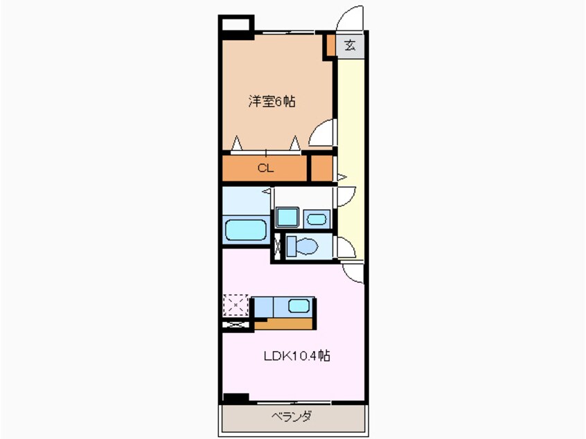 間取図 第２ファミール豊明