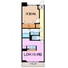 第２ファミール豊明 1LDKの間取り