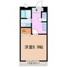 第三ファミール明定 1Kの間取り