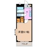 ジョイ・パーク 1Kの間取り