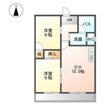 間取図 キャッスルオサダ