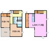 ユニキューブ緑区砂田 2LDKの間取り