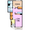 ファースト・ベル 1LDKの間取り