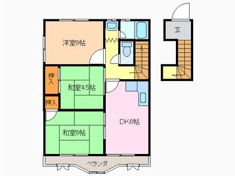 間取図 メイツ小倉