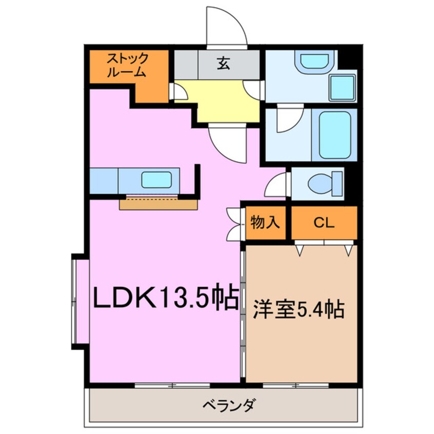 間取図 オースィニ２１