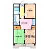 三浦コーポ 3DKの間取り