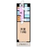 LaLa･YAGOTO 1Kの間取り