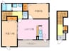 サブマリンＳＫ 2LDKの間取り