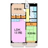 スタスィオン滝の水 2LDKの間取り