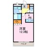 Ｙ‘ｓ スクエア 1Kの間取り