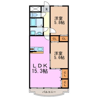 間取図 エリジオン