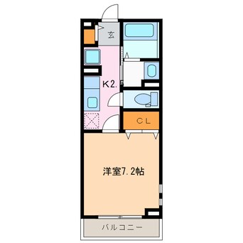 間取図 第五ファミール明定