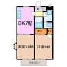アビシオン 2DKの間取り
