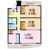 名古屋市営地下鉄桜通線/徳重駅 徒歩8分 2階 築20年 2LDKの間取り