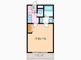 間取図 クレフラスト鳴海