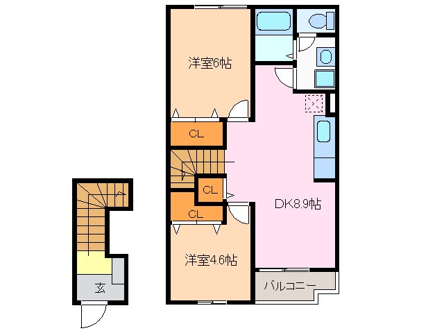 間取り図 ジュネス大高緑地