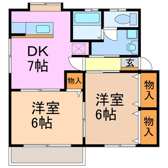 間取図 セゾン神沢