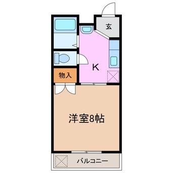 間取図 ホワイトピア岩崎