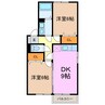 名古屋市営地下鉄桜通線/神沢駅 徒歩14分 1階 築21年 2DKの間取り