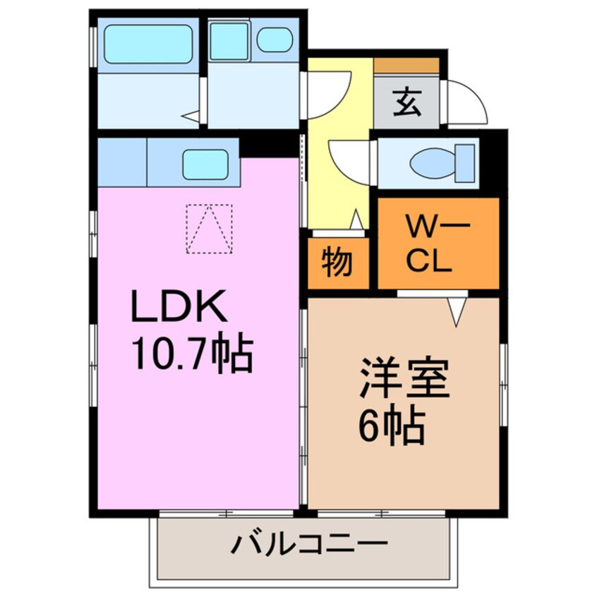 間取図 マーメイドシティ