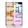 ノーヴァ２１ 2LDKの間取り