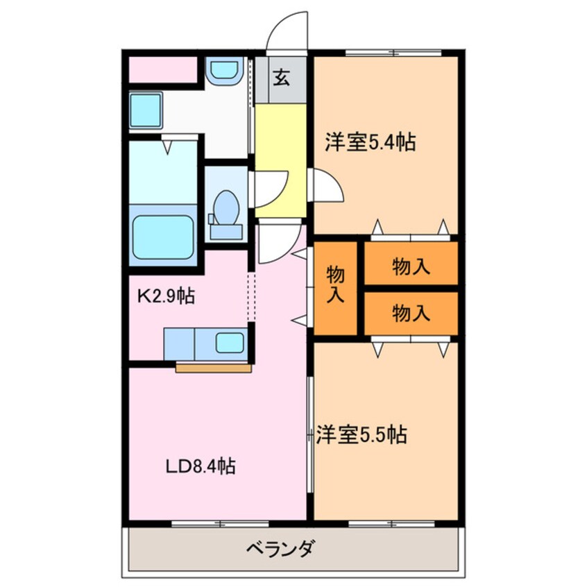 間取図 ノーヴァ２１