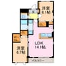 Stock 2LDKの間取り