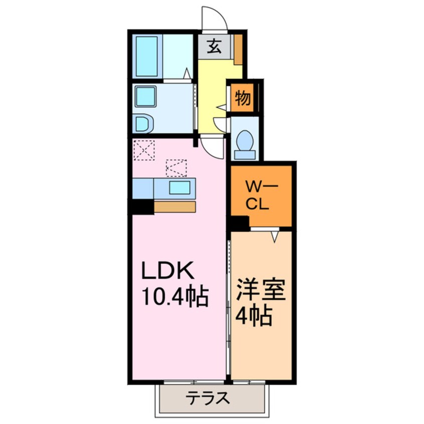 間取図 ビューテラス