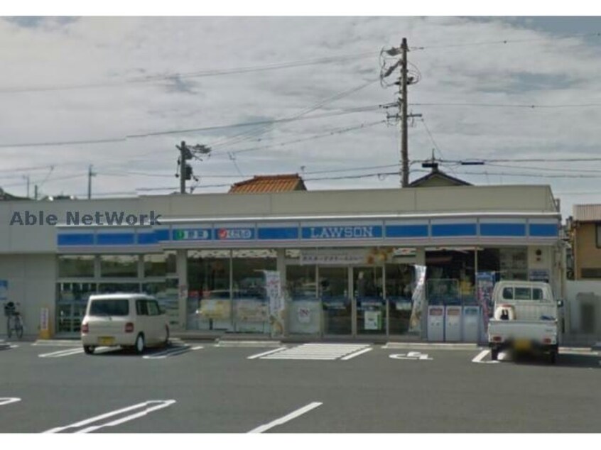 ローソン豊明三崎町店(コンビニ)まで849m アルテア