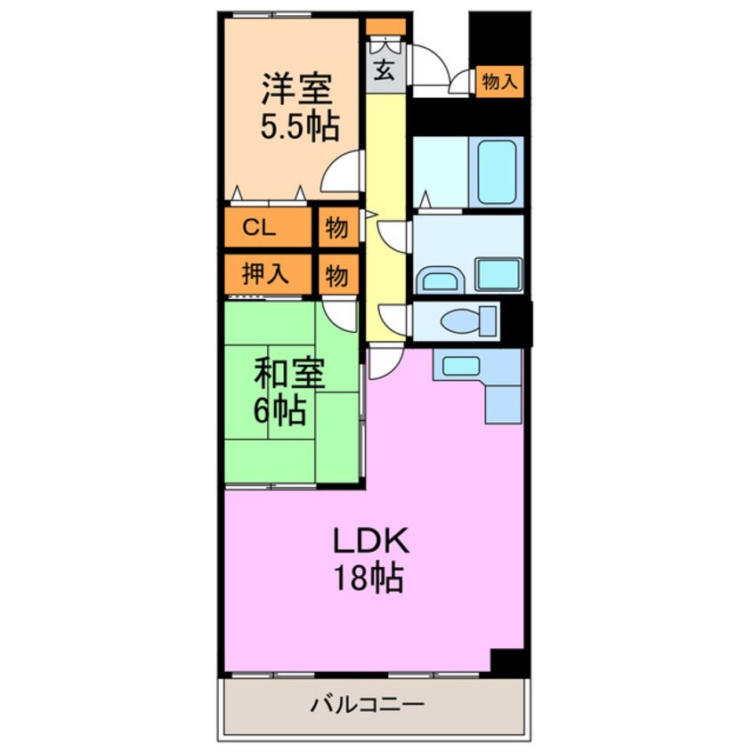 間取図 ベルビレッジ上汐田