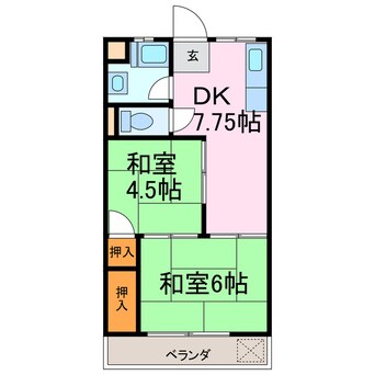 間取図 J-SKYビル